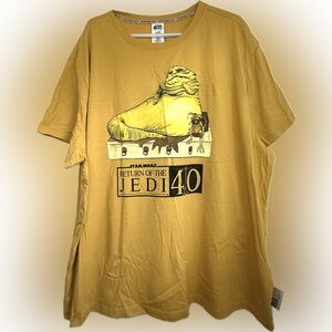 Disney Parks 40th Anniversary Star Wars: Return of the Jedi T-Shirt Size XXL